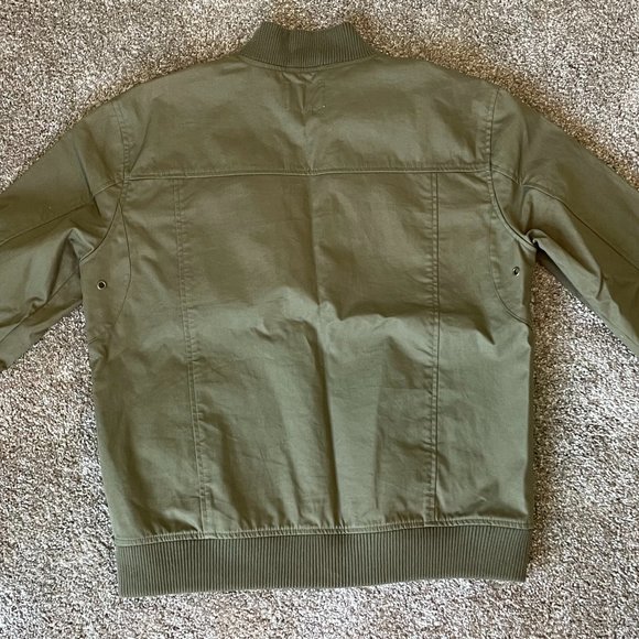 Deus Garth Boomer Jacket (Forrest Green and Orange) - Picture 3 of 3